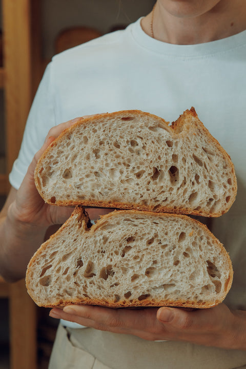 Pâine artizanală cu făină de secară